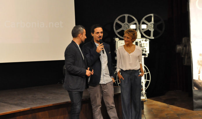 Il Cratere al Carbonia Film Festival svolto a Cagliari - Foto della discussione.